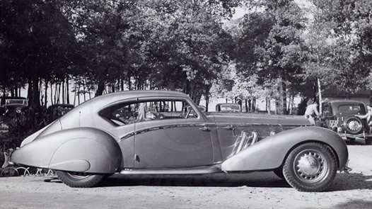 1937 Delage D8-120 Aérosport Coupe 1937 Delage D8-120 Aérosport Coupe
