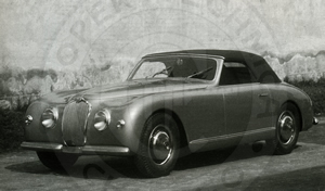 1942 Alfa Romeo 6C2500 Super Sport with original Cabriolet coachwork by Pinin Farina completed in 1947. - Cooper Technica Chicago