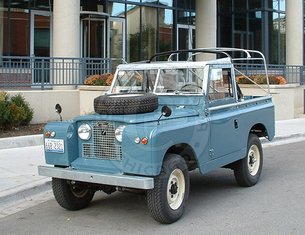 IMCDborg 1961 LandRover 88'' Series IIa Station Wagon in Suburban Girl