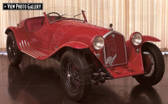 1931 Alfa Romeo 6C1750 Gran Sport Testa Fissa Mille Miglia racing car