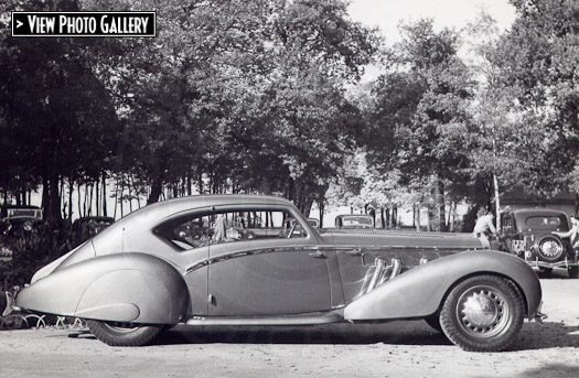 1937 Delage D8-120 Aérosport Coupe